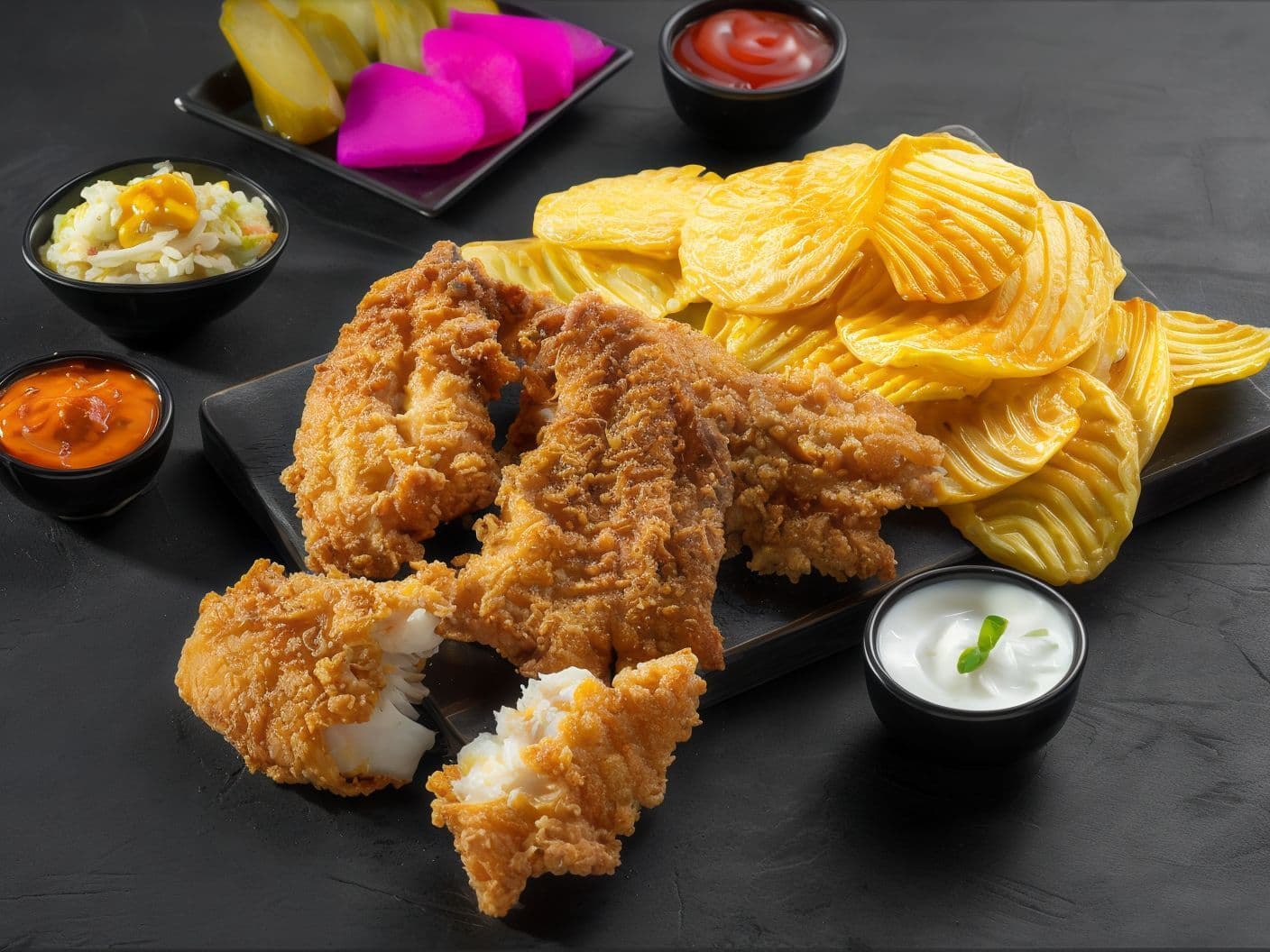 Broasted Fish Meal