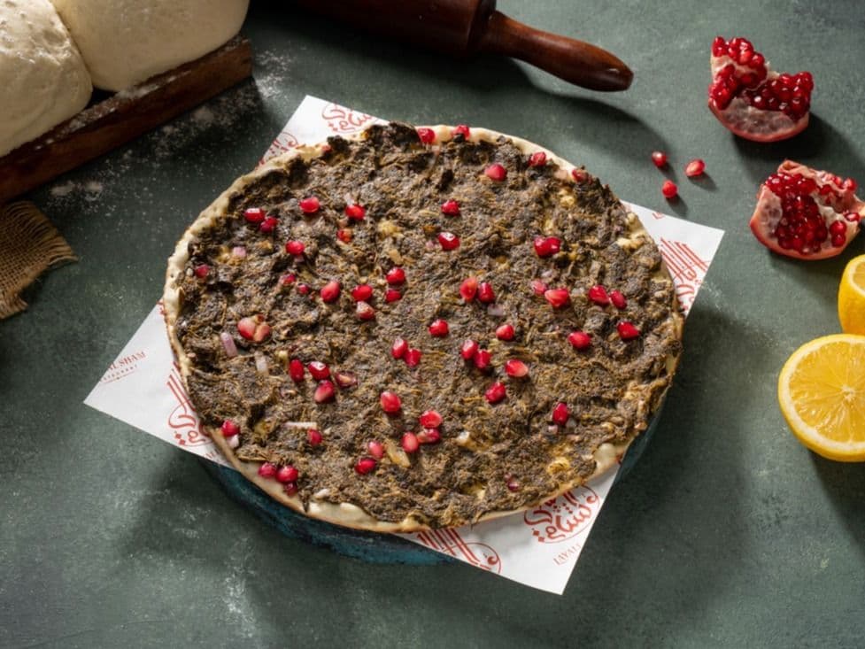 Spinach Manakish